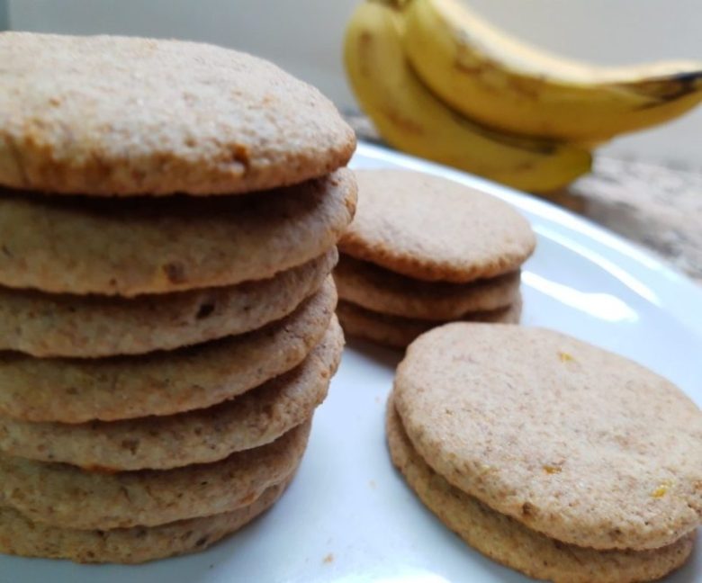 Whole Wheat Banana Cookies Recipe