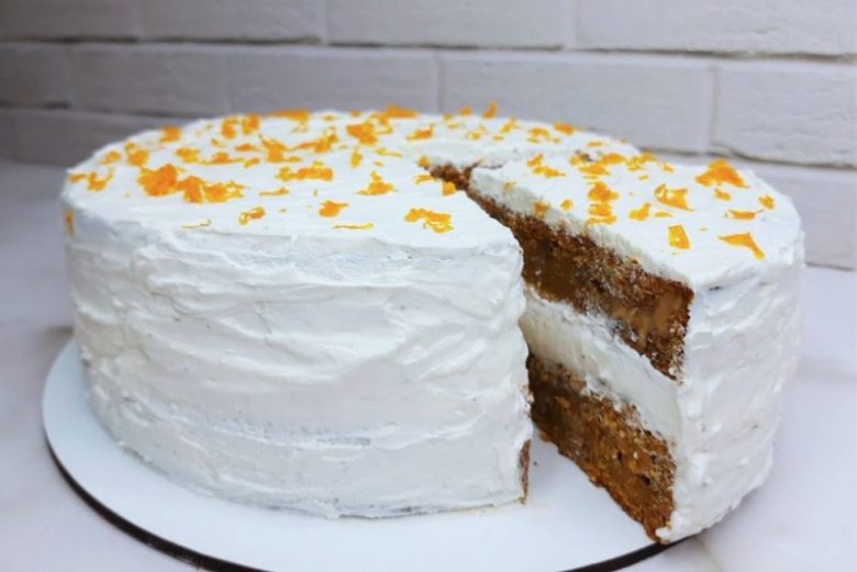 Aprende a Preparar Esta Receta De Carrot Cake Con Harina Integral